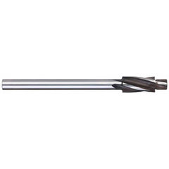 Titan USA - Solid Pilot Counterbores; Fastener Type Compatibility: Cap Screw ; Counterbore Diameter (Decimal Inch): 0.2210 ; Fastener Size Compatibility (Wire): #5 ; Counterbore Material: High Speed Steel ; Finish/Coating: Uncoated ; Standard or Oversize - Exact Industrial Supply