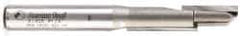 Amana Tool - 1/2" Diam, 1/2" Shank Diam, 2" Length of Cut, 2 Flute Straight Plunge Router Bit - 4-1/4" Overall Length, Carbide Tipped - A1 Tooling