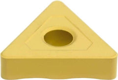 Sumitomo - TNMM434 EHG Grade AC810P Carbide Turning Insert - Al2O3 Finish, 60° Triangle, 1/2" Inscr Circle, 3/16" Thick, 1/16" Corner Radius - A1 Tooling