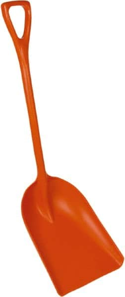 Remco - 17-1/8" High Square Plastic Shovel - 27" Long D-Grip Handle - A1 Tooling