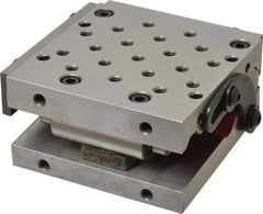 Suburban Tool - 4" Long x 4" Wide x 2" High, Precision Steel Sine Plate - Square to within 0.0002", 0.0002" Tolerance, 3/8-16 Hole - A1 Tooling