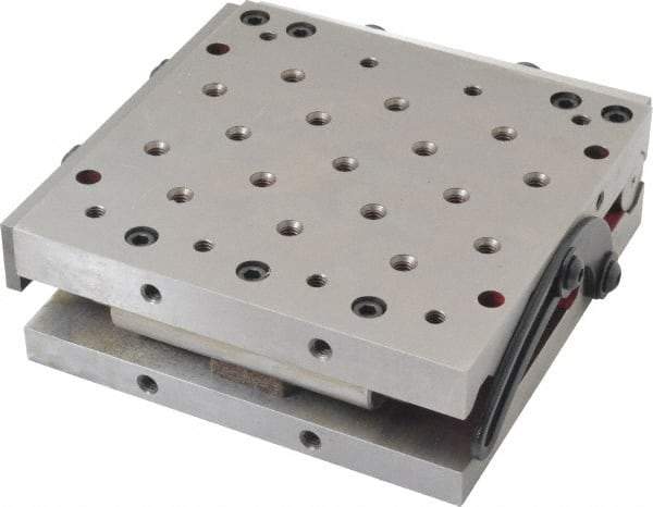 Suburban Tool - 6" Long x 6" Wide x 2" High, Precision Steel Sine Plate - Square to within 0.0002", 0.0002" Tolerance, 1/4-20 Hole - A1 Tooling