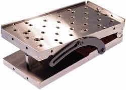 Suburban Tool - 8" Long x 12" Wide x 2-5/8" High, Precision Steel Sine Plate - Square to within 0.0003", 0.0002" Tolerance, 3/8-16 Hole - A1 Tooling