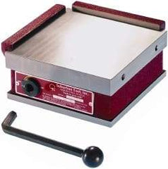 Suburban Tool - Standard Pole Square Permanent Magnetic Block Chuck - 12" Long x 12" Wide x 2-5/8" High, Ceramic - A1 Tooling