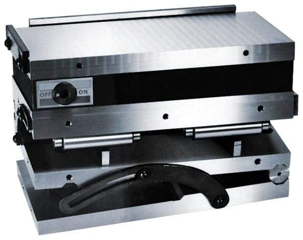 Suburban Tool - 12" Long x 6" Wide x 6-13/16" High, Compound, Series S2, Standard Pole, Sine Plate & Magnetic Chuck Combo - 0.0002" Tolerance, Square to 0.0003" - A1 Tooling