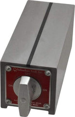 Suburban Tool - Standard Pole Rectangular Permanent Magnetic Block Chuck - 5" Long x 2" Wide x 2" High, Alnico - A1 Tooling