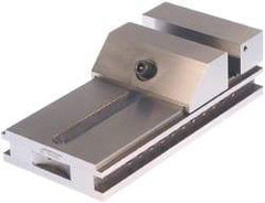 Suburban Tool - 4" Jaw Width, 7" Jaw Opening Capacity, 1-7/16" Jaw Height, Toolmaker's Vise - Flat Jaw, 0.0003" Parallelism, 0.0003" Squareness, 11" OAL x 4" OAW x 3" OAH - A1 Tooling