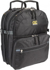 CLC - 75 Pocket Black Ballistic Polyester Backpack Tool Bag - 13" Wide x 13" Deep x 9" High - A1 Tooling