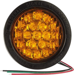 Federal Signal Emergency - 71 FPM, Grommet Mount Emergency Light Assembly - Amber - A1 Tooling