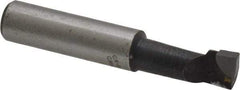 Interstate - 3/8" Min Bore Diam, 15/16" Max Bore Depth, 3/8 Shank Diam, Boring Bar - Right Hand Cut, Carbide-Tipped, Bright Finish - A1 Tooling