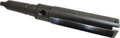 Allied Machine and Engineering - Series 5, 2-1/2 to 3-1/2" Diam, 5MT Taper Shank, Straight Flute Spade Drill - 6-3/4" Max Depth, 11-5/16" Body Length, 16-15/16" OAL, Short Length, Through Coolant - A1 Tooling