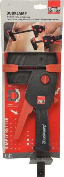 Bessey - 6" Capacity, 3-1/4" Throat Depth Bar Clamp - 260 Lb Clamping Pressure - A1 Tooling