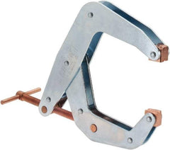 Kant Twist - 2,000 Lb, 6" Max Opening, 4-1/2" Open Throat Depth, 5-1/2" Closed Throat Depth, Cantilever Clamp - High Tensile Steel Jaw, T-Handle, 11" OAL, 10" Max Width - A1 Tooling