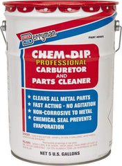 Berryman Products - Chlorinated Carburetor & Parts Cleaner - 5 Gal Pail - A1 Tooling