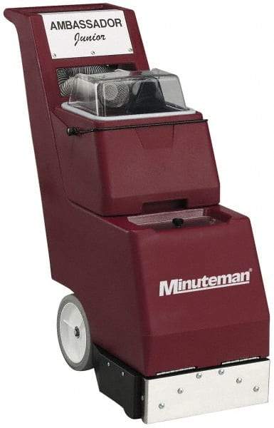 Minuteman - 14" Cleaning Width, 85" Water Lift, Walk Behind Carpet Extractor - 95 CFM Air Flow, 1 hp, 6 Gal Tank Capacity, 6 Gal Tank Recovery Capacity, 50 Pump psi - A1 Tooling