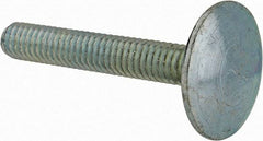 Value Collection - 5/16-18, 2" Length Under Head, Step Bolt - 1-1/16" Head Diam, 1006-1050 Steel, Zinc-Plated Finish - A1 Tooling