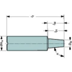 E16-A20-CE-175 Milling Cutters With Exchangeable Solid Cutting Head - A1 Tooling