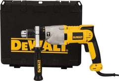 DeWALT - 120 Volt 1/2" Keyed Chuck Electric Hammer Drill - 0 to 56,000 BPM, 0 to 1,200 & 0 to 3,500 RPM, Reversible - A1 Tooling