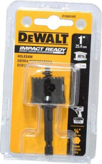 DeWALT - 1" Diam, 5/8" Cutting Depth, Hole Saw - Bi-Metal Saw, Toothed Edge - A1 Tooling