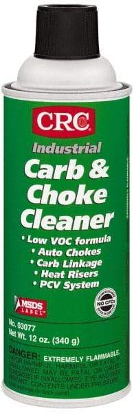 CRC - Acetone Carburetor & Parts Cleaner - 12 oz Aerosol Can - A1 Tooling