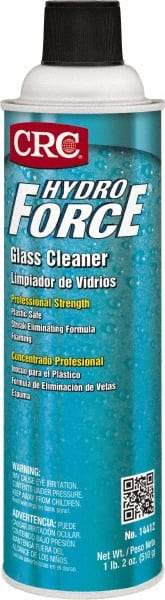 CRC - 20 oz Aerosol Ammonia Glass Cleaner - Use on Glass Surfaces - A1 Tooling