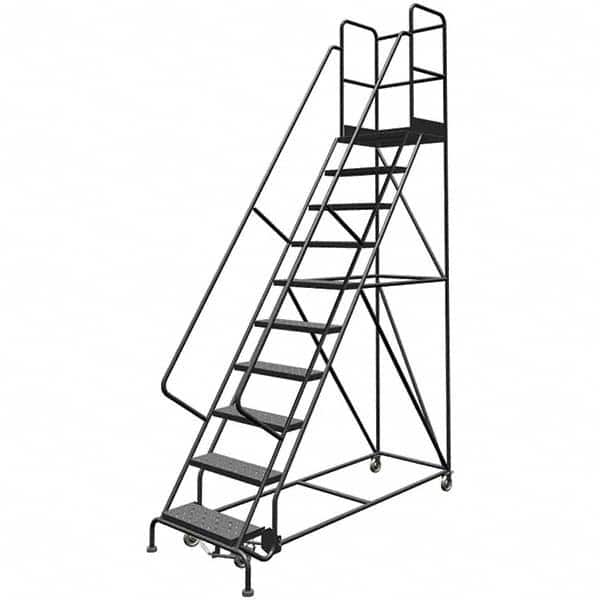 TRI-ARC - Rolling & Wall Mounted Ladders & Platforms Type: Rolling Warehouse Ladder Style: Rolling Platform Ladder - A1 Tooling