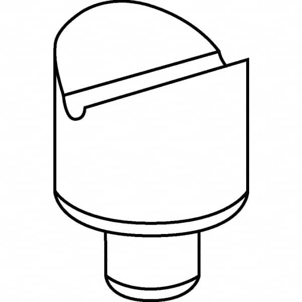 Kennametal - 1-1/2" Max Depth of Cut, NST Nest for Indexables - 411-VRS, CRDP, CRGP Toolholder Compatibility, Series Kendex, For Use with CS412 - A1 Tooling