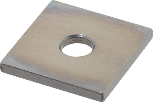 Mitutoyo - 0.1003" Square Steel Gage Block - Accuracy Grade 0, Includes Certificate of Inspection - A1 Tooling