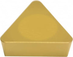 Sumitomo - TPG222 Grade AC820P Carbide Turning Insert - Al2O3 Finish, 60° Triangle, 1/4" Inscr Circle, 1/8" Thick, 1/32" Corner Radius - A1 Tooling