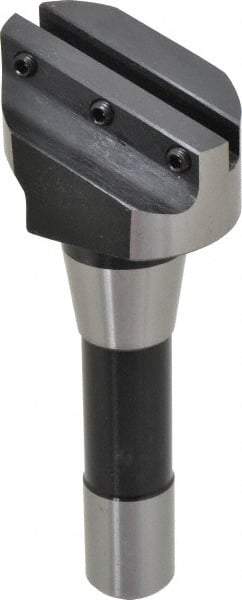 Interstate - 2-1/2" Head, 1 Bit Per Cutter, 5/16" Tool Bit, Fly Cutter - R8 Shank - A1 Tooling