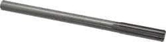 Made in USA - 0.6255" High Speed Steel 8 Flute Chucking Reamer - Straight Flute, 0.5615" Straight Shank, 2-1/4" Flute Length, 9" OAL - A1 Tooling