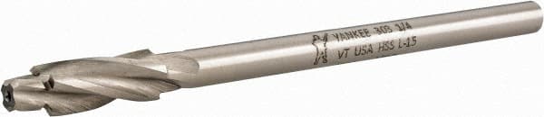 Made in USA - 1/4" Socket Head Cap Screw Compatible, High Speed Steel, Solid Pilot Counterbore - A1 Tooling