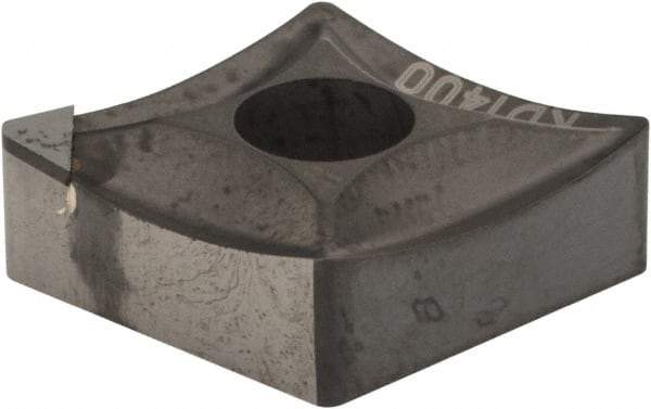 Kennametal - CNMS432 F Grade KD1400 Polycrystalline Diamond (PCD) Turning Insert - 80° Diamond, 1/2" Inscr Circle, 3/16" Thick, 1/32" Corner Radius - A1 Tooling