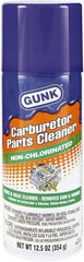 Gunk - Nonchlorinated Carburetor & Parts Cleaner - 15 oz Aerosol Can - A1 Tooling