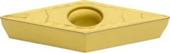 Sumitomo - VCMT332 ELU Grade AC700G Carbide Turning Insert - TiC Finish, 35° Diamond, 3/8" Inscr Circle, 3/16" Thick, 1/32" Corner Radius - A1 Tooling