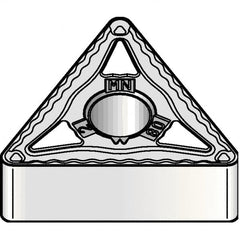 Kennametal - TNMG432 MN Grade KCP25B Carbide Turning Insert - TiOCN Finish, 60° Triangle, 1/2" Inscr Circle, 3/16" Thick, 1/32" Corner Radius - A1 Tooling