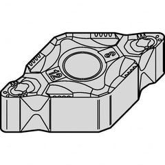 Kennametal - DNMG443 CT Grade KCP25B Carbide Turning Insert - TiCN/Al2O3/TiOCN Finish, 55° Diamond, 1/2" Inscr Circle, 1/4" Thick, 3/64" Corner Radius - A1 Tooling