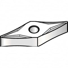 Kennametal - VNMP332 K Grade KCP10B Carbide Turning Insert - TiOCN Finish, 35° Diamond, 3/8" Inscr Circle, 3/16" Thick, 1/32" Corner Radius - A1 Tooling