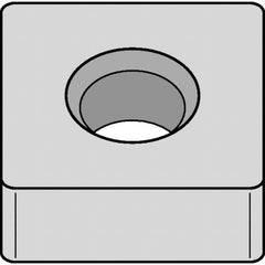 Kennametal - SNMA543 NONE Grade KCK15B Carbide Turning Insert - TiOCN Finish, 90° Square, 5/8" Inscr Circle, 1/4" Thick, 3/64" Corner Radius - A1 Tooling