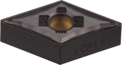 Kennametal - DNMG441 MP Grade KCM25 Carbide Turning Insert - TiN/TiCN/Al2O3 Finish, 55° Diamond, 1/2" Inscr Circle, 1/4" Thick, 1/64" Corner Radius - A1 Tooling