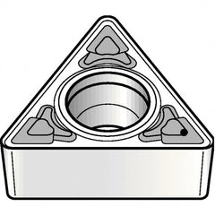 Kennametal - TCMT21.52 MF Grade KCP25B Carbide Turning Insert - TiOCN Finish, 60° Triangle, 1/4" Inscr Circle, 3/32" Thick, 1/32" Corner Radius - A1 Tooling