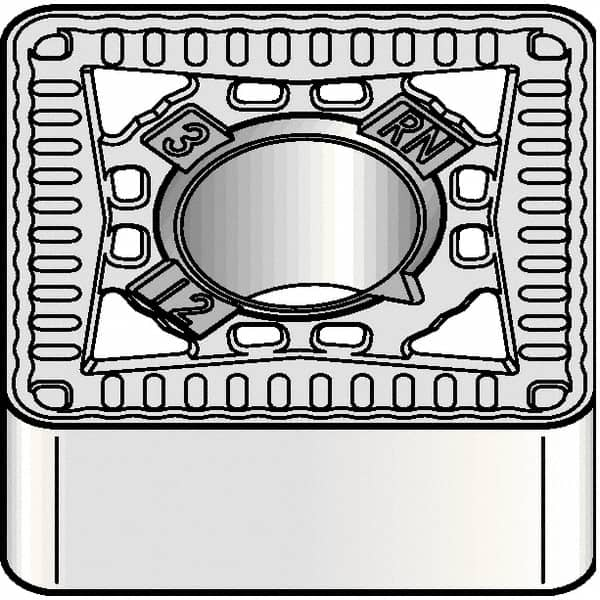 Kennametal - SNMG544 RN Grade KCP30B Carbide Turning Insert - TiOCN Finish, 90° Square, 5/8" Inscr Circle, 1/4" Thick, 1/16" Corner Radius - A1 Tooling