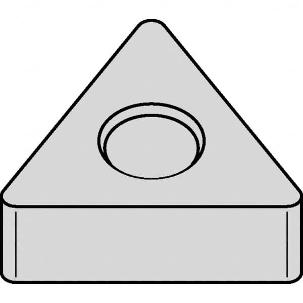 Kennametal - TNMA332 NONE Grade KCK20B Carbide Turning Insert - TiOCN Finish, 60° Triangle, 3/8" Inscr Circle, 3/16" Thick, 1/32" Corner Radius - A1 Tooling