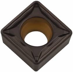 Kennametal - SCMT433 FP Grade KCP25 Carbide Turning Insert - TiCN/Al2O3 Finish, 90° Square, 1/2" Inscr Circle, 3/16" Thick, 3/64" Corner Radius - A1 Tooling