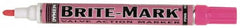 Dykem - Pink Oil-Based Paint Marker - Medium Tip, Oil Based - A1 Tooling