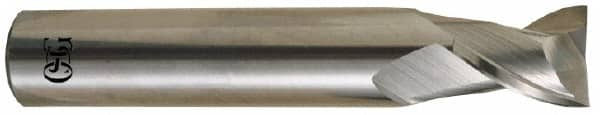 OSG - 1", 2 Flute, Single End, Solid Carbide, 0.09" Corner Radius End Mill - 4" OAL, 30° Helix, Right Hand Flute, 1-1/4" LOC, Right Hand Cut - A1 Tooling