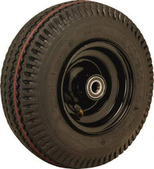 Hamilton - 16 Inch Diameter x 4-7/8 Inch Wide, Rubber Caster Wheel - 960 Lb. Capacity, 4-1/2 Inch Hub Length, 1 Inch Axle Diameter, Straight Roller Bearing - A1 Tooling