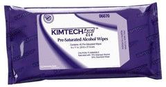 Kimtech - W4 Flat Fold Clean Room/Lab/Critical Task Wipes - Poly Pack, 11" x 9" Sheet Size, White - A1 Tooling