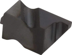 Kennametal - 2041NG K Grade KC5025, 1.04mm Cutting Width Carbide Grooving Insert - 1.27mm Max Depth of Cut, Right Hand, 0.09mm Corner Radius, TiAlN Finish - A1 Tooling