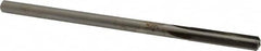 Made in USA - 0.296" Carbide-Tipped 4 Flute Chucking Reamer - Straight Flute, 9/32" Straight Shank, 1-1/2" Flute Length, 6" OAL - A1 Tooling